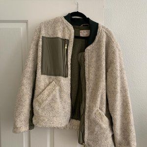 Free People sherpa jacket